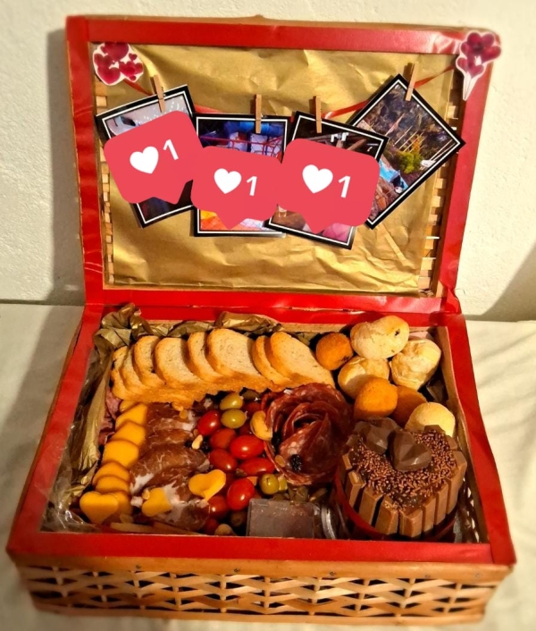 Bandeja de Delícias com Mini Bolo Kitkat