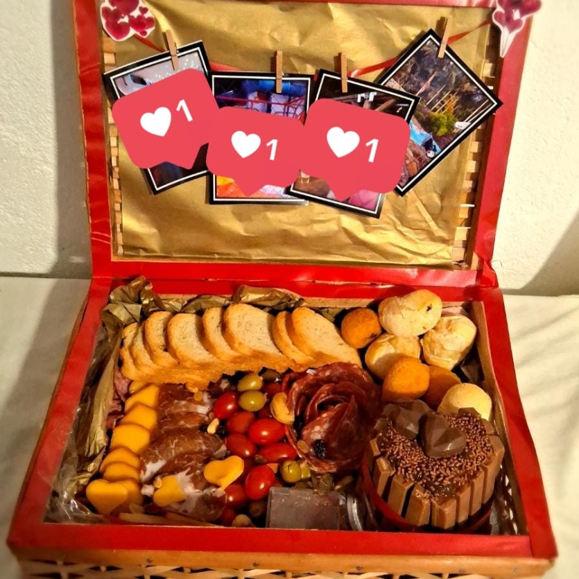 Bandeja de Delícias com Mini Bolo Kitkat
