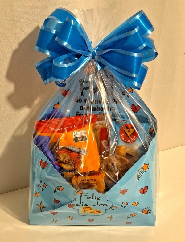 ☕ Cesta “Café com Papai” 💙